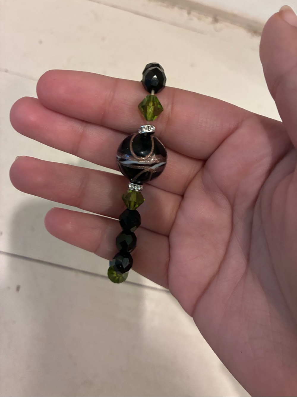 Handcrafted Beaded Stretch Bracelet